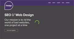Desktop Screenshot of indulgemedia.com